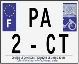 contre l'immatriculation des cyclomoteurs anciens